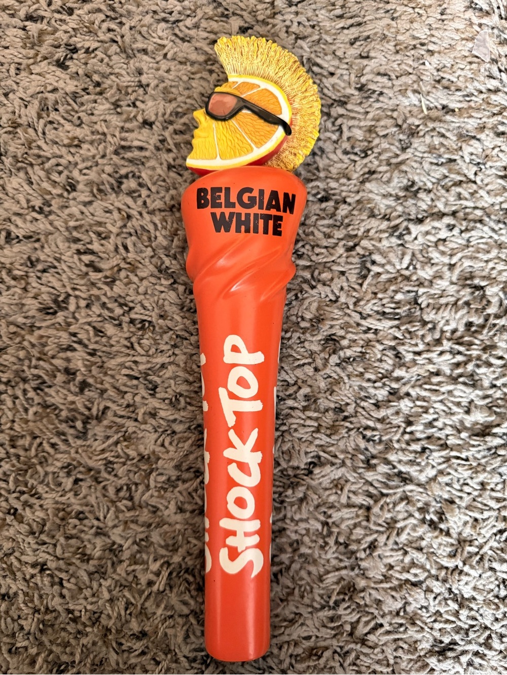 Shock Top Orange Tap Handle